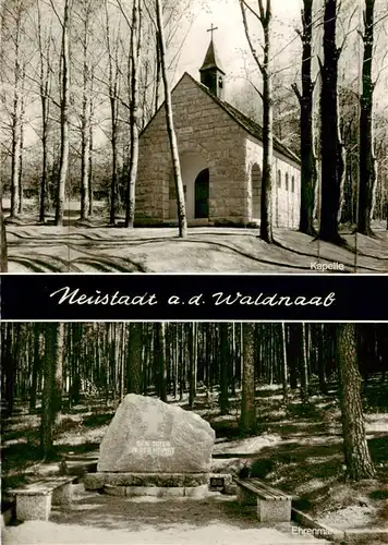 AK / Ansichtskarte 73885372 Neustadt_Waldnaab Kapelle im Wald Ehrenmal Neustadt_Waldnaab