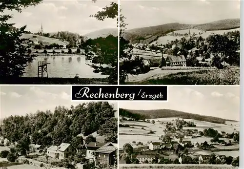 AK / Ansichtskarte  Rechenberg_-Bienenmuehle_Osterzgebirge Panorama See Landschaft 