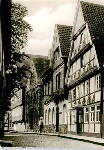 AK / Ansichtskarte  Wiedenbrueck_Rheda-Wiedenbrueck Ratskeller am Markt Altstadt Fachwerkhaus 