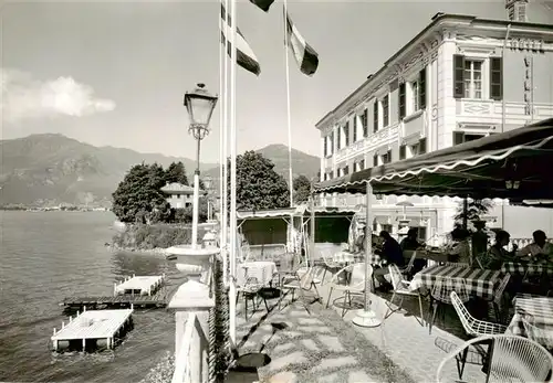 AK / Ansichtskarte 73885478 Domaso_Lago_di_Como_IT Villa Miani Hotel Restaurant Terrasse 