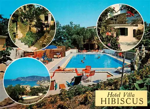 AK / Ansichtskarte 73885496 Forio_d_Ischia_IT Hotel Villa Hibiscus Swimmingpool 