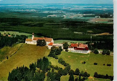 AK / Ansichtskarte  Hohenpeissenberg Berggasthof Bayrischer Rigi Fliegeraufnahme Hohenpeissenberg