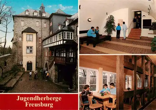 AK / Ansichtskarte  Freusburg_Kirchen_Sieg Jugendherberge Freusburg Gast und Aufenthaltsraum 