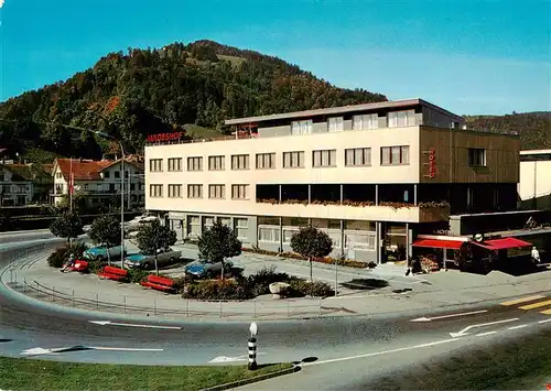 AK / Ansichtskarte  Wattwil_SG Bahnhof Hotel Restaurant Jakobshof 