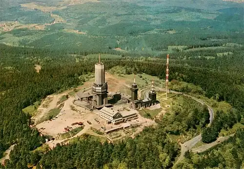 AK / Ansichtskarte  Grosser_Feldberg_Taunus Fernseh Fernmelde und UKW Sender Fliegeraufnahme Grosser_Feldberg_Taunus