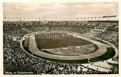 AK / Ansichtskarte 73885616 Stadion_Stadium_Estadio Berlin Reichsfportfeld 