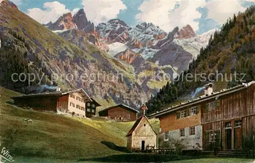 AK / Ansichtskarte  Verlag_Wiedemann_WIRO_Nr. Nr.2382 A  Wiro Oberstdorf Einoedsbach 