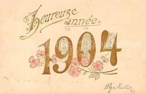 AK / Ansichtskarte 73885650 Jahreszahl_Year_Annee_Ano 1904 
