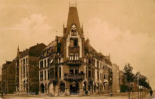 AK / Ansichtskarte  Diedenhofen_Thionville_57_Moselle Kaiser Carl und Parkstrasse 