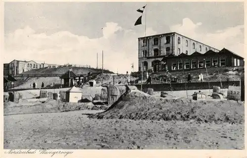 AK / Ansichtskarte  Wangerooge_Wangeroog_Nordseebad Strand Hotels 