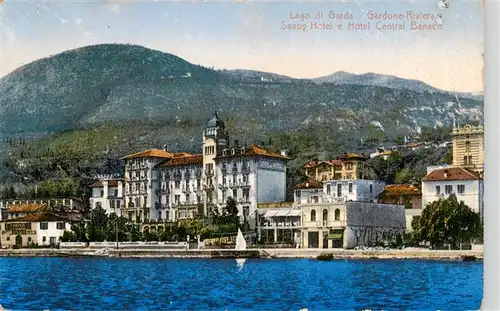AK / Ansichtskarte  Gardone_Riviera_di_Garda_IT Savoy Hotel et Hotel Central Benaco 