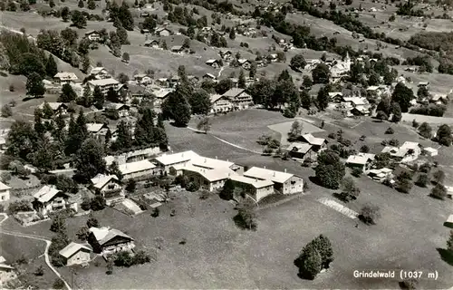 AK / Ansichtskarte  Grindelwald_BE Fliegeraufnahme 