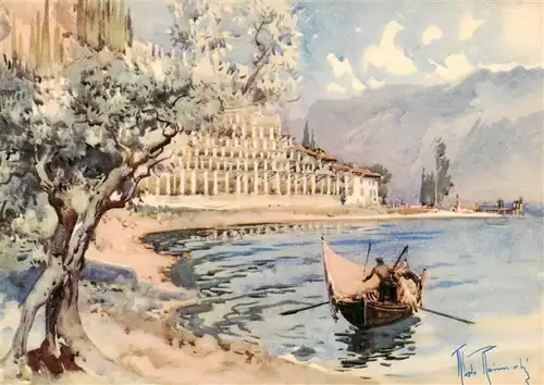 AK / Ansichtskarte  Tignale_del_Garda_IT Limonaia Kuenstlerkarte 