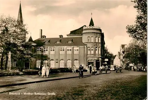 AK / Ansichtskarte  Bitterfeld Walther Rathenau Strasse Bitterfeld