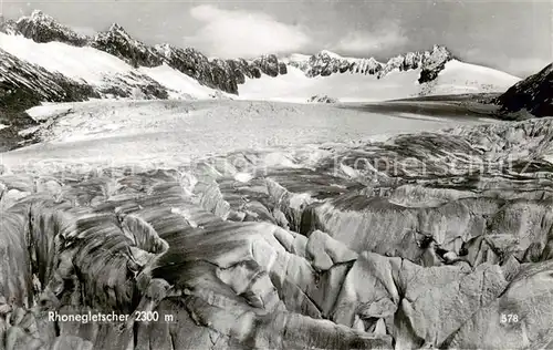 AK / Ansichtskarte  Gletscher Rhonegletscher 2300m 