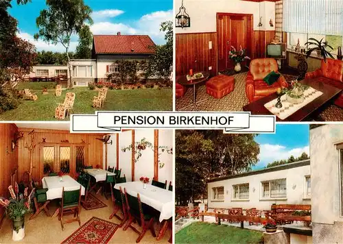 AK / Ansichtskarte  Wenden_Biggetal Pension Birkenhof Gastraeume Terrasse Wenden Biggetal