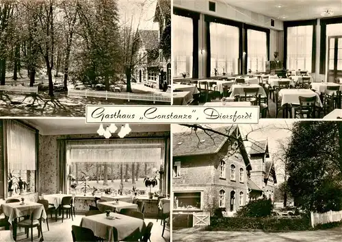 AK / Ansichtskarte 73885869 Diersfordt Gasthaus Constanze Gastraeume Diersfordt