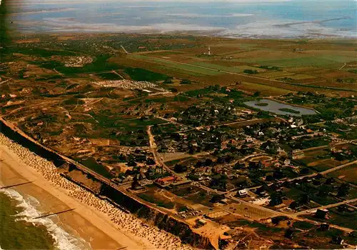 AK / Ansichtskarte  Wenningstedt_Sylt Fliegeraufnahme Wenningstedt_Sylt