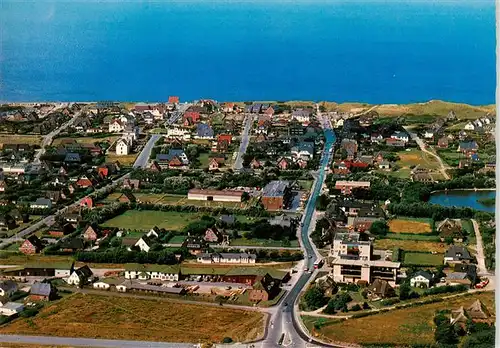 AK / Ansichtskarte  Wenningstedt_Sylt Fliegeraufnahme Wenningstedt_Sylt