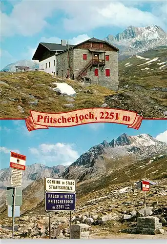 AK / Ansichtskarte  Pfitscherjochhaus_2777m_Rifugio_Vizze_IT Teilansichten 