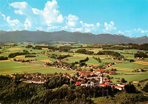 AK / Ansichtskarte  Rottenbuch_Oberbayern Fliegeraufnahme Rottenbuch Oberbayern