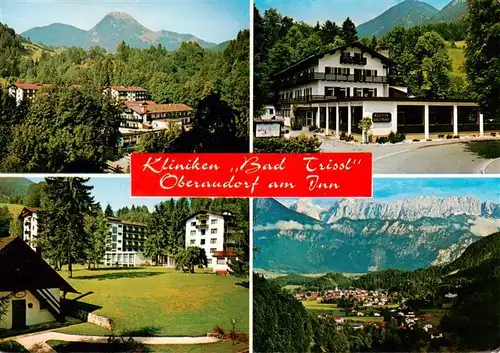 AK / Ansichtskarte  Oberaudorf_Inn Kliniken Bad Trissl Teilansichten Panorama 