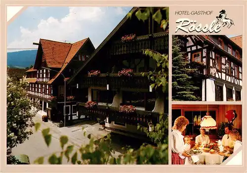 AK / Ansichtskarte 73885935 Alpirsbach Hotel Gasthof Roessle Gaststube Alpirsbach
