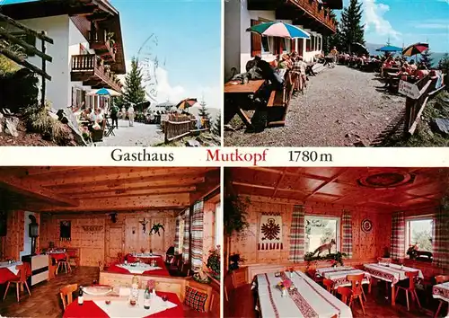 AK / Ansichtskarte  Dorf-Tirol_Suedtirol_IT Gasthaus Mutkopf Gastraeume Sonnenterrasse 