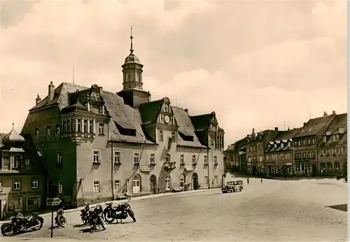 AK / Ansichtskarte  Lommatzsch Rathaus Lommatzsch