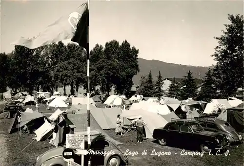 AK / Ansichtskarte  Maroggia_Lago_di_Lugano_TI Lago di Lugno Camping 