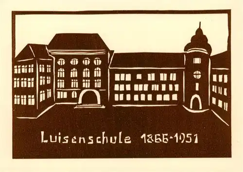 AK / Ansichtskarte  Essen__Ruhr Luisenschule  