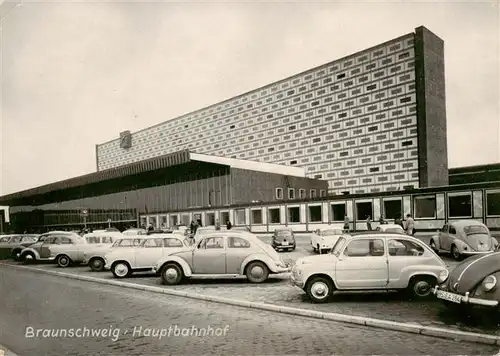 AK / Ansichtskarte  Braunschweig Hauptbahnhof Braunschweig