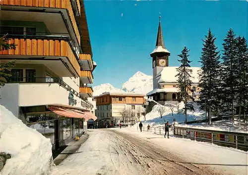 AK / Ansichtskarte  Arosa_GR Dorfpartie Poststrasse Arosa_GR