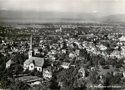 AK / Ansichtskarte  St_Margrethen_SG Panorama Blick zum Bodensee St_Margrethen_SG