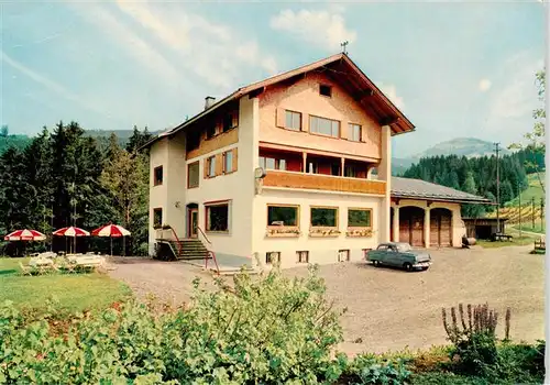 AK / Ansichtskarte  Saege_Gunzesried Café Restaurant Alpenrose Saege Gunzesried