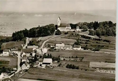 AK / Ansichtskarte  Bussen_Uttenweiler_BW Wallfahrtskirche auf dem Bussen Thorbecke Luftbild 