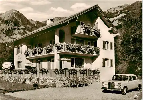 AK / Ansichtskarte  Unterjoch_Bad_Hindelang Haus Anneliese Gaestehaus Pension Allgaeuer Alpen 