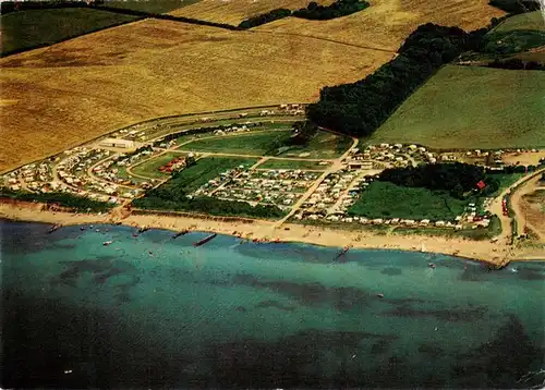 AK / Ansichtskarte  Neuteschendorf_Oldenburg_Holstein Campingplatz Blank Eck Fliegeraufnahme 