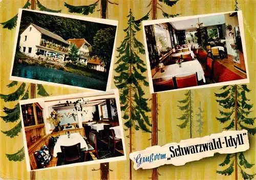 AK / Ansichtskarte 73886251 Loecherberg_Ibach Haus Schwarzwald Idyll Loecherberg Ibach