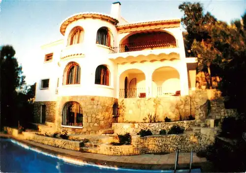 AK / Ansichtskarte 73886305 Moraira_Alicante_ES Casa Dolce Far Niente 