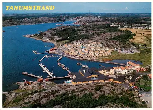 AK / Ansichtskarte  Tanumstrand_Lysekil_Sweden Fliegeraufnahme 