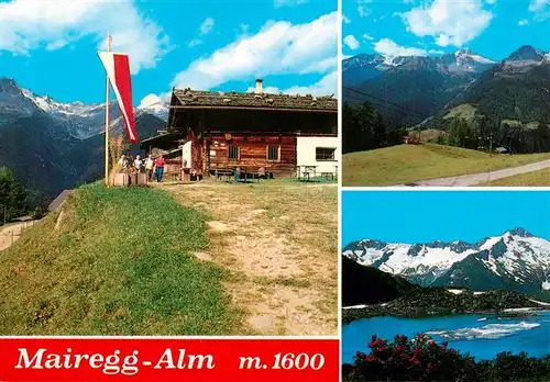 AK / Ansichtskarte 73886337 Maireggalm_1600m_Klausberg_Ahrntal_Valle_Aurina_IT Klausberg Ahrntal Bergsee 