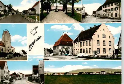 AK / Ansichtskarte  Altheim_Riedlingen Ortsansichten Kirche Hauptstrasse Altheim Riedlingen