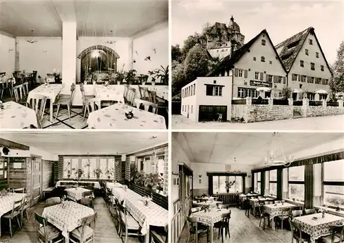 AK / Ansichtskarte 73886380 Burg_Hohenstein__Kirchensittenbach_Mittelfranken Gasthof Pension zur Felsburg 