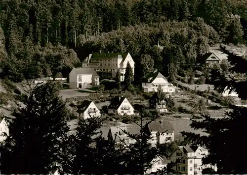 AK / Ansichtskarte  Bad_Herrenalb Charlottenruhe Haus der Kirche Evangelische Akademie Baden Bad_Herrenalb