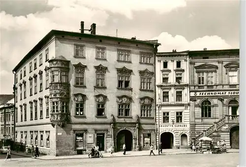 AK / Ansichtskarte  Olomouc_Olmuetz_CZ Namesti Rudé marmady Haunschilduv palac 