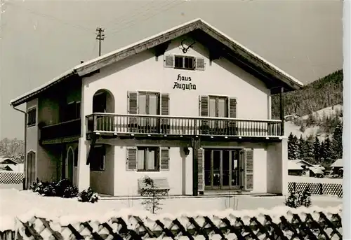 AK / Ansichtskarte  Ruhpolding Gaestehaus Pension Haus Augusta Ruhpolding