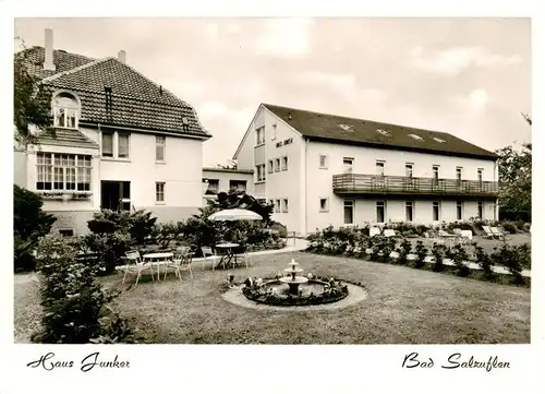 AK / Ansichtskarte  Bad_Salzuflen Haus Junker Bad_Salzuflen