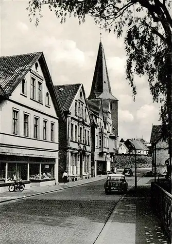 AK / Ansichtskarte  Buende__Westfalen Bahnhofstrasse 