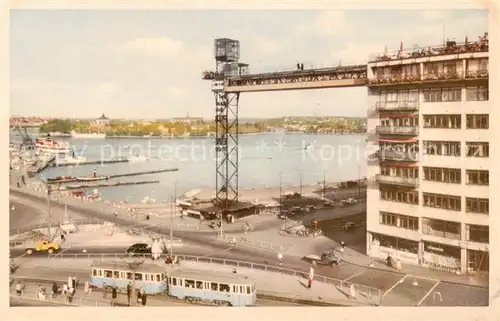 AK / Ansichtskarte  Strassenbahn_Tramway-- Stockholm  